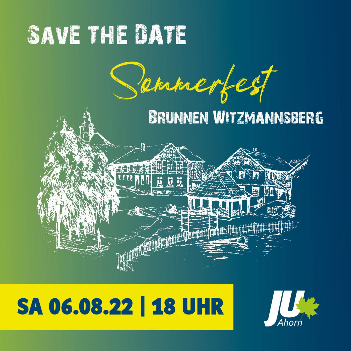 SAVE THE DATE – JU Sommerfest